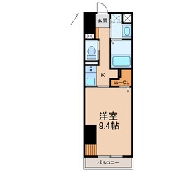 和歌山駅 徒歩7分 5階の物件間取画像